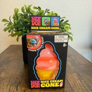 🐰🧺Orange! NeeDoh Nice Cream Cone